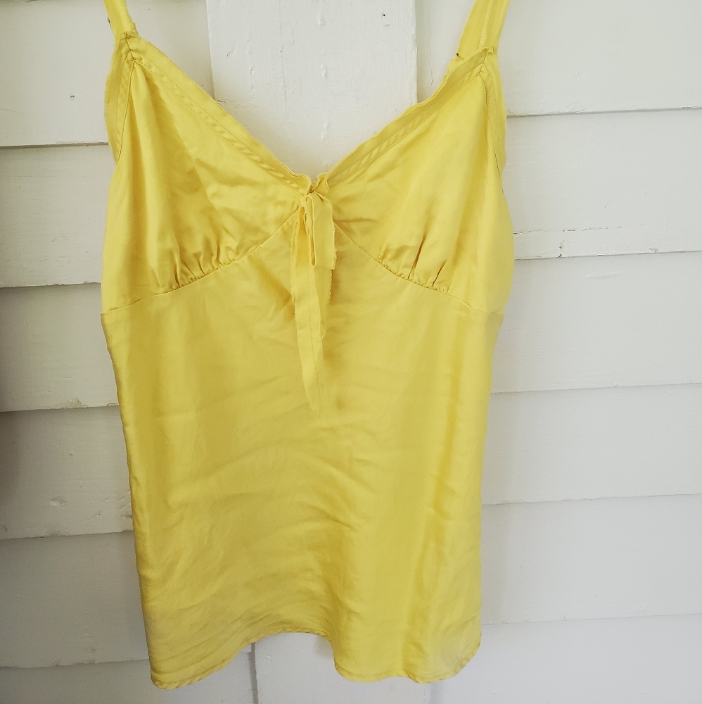 Banana Republic Yellow Tank Top